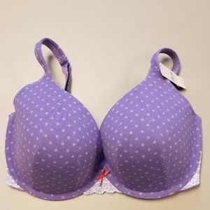 Cacique Cotton Boost Plunge - 38G - NWTs